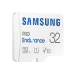 Samsung 32 GB micro SD PRO Endurance, Adapter, Class10, Waterproof, Magnet-proof, Temperature-proof, X-ray-proof, Read 100 MB/s - Write 30 MB/s