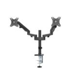 Neomounts by Newstar Desk Pole Mount (clamp/grommet) for 2 Monitor Screens