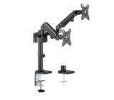 Neomounts by Newstar Desk Pole Mount (clamp/grommet) for 2 Monitor Screens