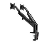 Neomounts by Newstar Desk Mount ultra flat (clamp/grommet) for 2 Monitor Screens