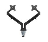 Neomounts by Newstar Desk Mount ultra flat (clamp/grommet) for 2 Monitor Screens