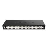 D-Link 48 ports GE + 2 10GE ports + 2 SFP+ Smart Managed Switch