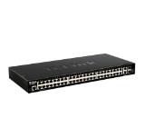 D-Link 48 ports GE + 2 10GE ports + 2 SFP+ Smart Managed Switch