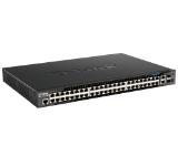 D-Link 44 ports GE PoE + 4 ports 2.5 GE PoE + 2 10GE ports + 2 SFP+ Smart Managed Switch