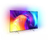 Philips 43PUS8507/12, 43" THE ONE, UHD 4K LED 3840x2160, DVB-T2/C/S2, Ambilight 3, HDR10+, HLG, Android 11, Dolby Vision, Dolby Atmos, Quad Core P5 Perfect/Al, 60Hz, BT 5, eArc HDMI, USB, Cl+, 802.11ac, LAN, 20W RMS, Swivel Stand, Silver