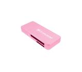 Transcend SD/microSD Card Reader, USB 3.0/3.1 Gen 1, Pink