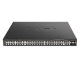 D-Link 48-Port Gigabit PoE Managed Switch + 4 Combo 1000BaseT/SFP