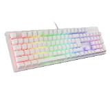 Genesis Gaming Keyboard Thor 303 White RGB Backlight US Layout Brown Switch