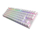 Genesis Gaming Keyboard Thor 303 TKL White RGB Backlight US Layout Brown Switch