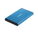 Natec External HDD/SSD Enclosure Rhino Go SATA 2.5" USB 3.0 Blue