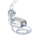 Beurer IH 58 Nebuliser, Compressed air technology, Performance-approx. 0.25 ml/min, Operating pressure/freq.-0.25-0.5 bar, Particle size (MMAD)-4,12 µm, Accessories: atomizer, mouth & nose piece, adult & child mask, compressed air tube, mains adapter wit