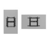 Neomounts by Newstar Wall Mounted video wall mount (pop-out/lockable/portrait & landscape, kickstand)