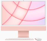 Apple 24-inch iMac with Retina 4.5K display: Apple M1 chip with 8-core CPU and 7-core GPU, 256GB - Pink
