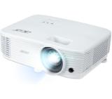 Acer Projector P1157i DLP, SVGA (800x600), 4500 ANSI LUMENS, 20000:1,HDMI, RCA, Wireless dongle included, Audio in/out, VGA out, USB type A (5V/1A), RS-232,Bluelight Shield, LumiSense, Built-in 3W Speaker, 2.4kg, White