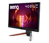 BenQ MOBIUZ EX270M, 27" IPS, 1920x1080 FHD, 1ms GtG, 240Hz, FreeSync Premiun, HDMI2.0x2, DP1.4x1, USB Hub, treVolo 2.1CH Sp.(2.5Wx2, 5W woofer), Tilt (down/up) -5° - 15°, Swivel (left/right) 15°/15°, Height Adj. stand, Eye-care VESA 100x100, Silver