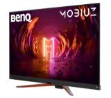 BenQ MOBIUZ EX480UZ 48" OLED, 4K 3840x2160 UHD, 0.1ms GtG, 120Hz, 98% P3 wide color, HDR 1000, 10-bit color, PIP/PBP, FreeSync Premium, HDMI2.1 x2, DP1.4 x1, USB-C 90Wx1, USB hub, treVolo 2.1CH Sp. (5Wx2, 10W woofer), SPDIF, VESA 200x200mm, Silver