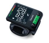 Beurer BC 87 BT wrist blood pressure monitor with Bluetooth, Inflation technology, Wireless transfer, Patented resting indicator, XL display, 2 x 120 memory spaces, Risk indicator, Arrhythmia detection, Medical device, Date and time/automatic switch-off