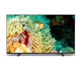 Philips 43PUS7607/12, 43" UHD DLED, 3840 x 2160, DVB-T/T2/T2-HD/C/S/S2, Pixel Precise Ultra HD, HDR+, HLG, Sapphi, Dolby Vision, Atmos HDMI, VRR, USB, Cl+, 802.11n, Lan, 20W RMS, Black
