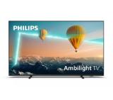 Philips 55PUS8007/12, 55" UHD 4K LED 3840x2160, DVB-T/T2/T2-HD/C/S/S2, Ambilight 3, HDR10+, HLG, Android 11, Dolby Vision, Dolby Atmos, Pixel Precise UHD, 60Hz, BT 5.0, HDMI 2.1 VRR, ARC, USB, Cl+, 802.11n, Lan, 20W RMS, Borderless design, Black