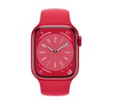 Apple Watch Series 8 GPS 41mm (PRODUCT)RED Aluminium Case with (PRODUCT)RED Sport Band - Regular