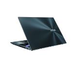 Asus Zenbook Pro Duo 15 OLED UX582ZW-OLED-H941X, Screen Pad Plus, Intel Core i9-12900H 3.8 GHz(24M Cache,up to 5.0 GHz,14 cores),32GB DDR5 on BD.,1TB PCIe4.0 Perf. SSD,NVIDIA GeForce RTX 3070 Ti 8GB, WiFi 6.0, Illum.Kb.,Win 11 Pro 64, Celestial Blue
