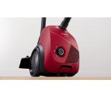 Bosch BGBS2RD1, Vacuum cleaner with bag Red, Series 2