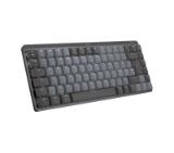 Logitech MX Mechanical Mini for Mac Minimalist Wireless Illuminated Keyboard - SPACE GREY - US INT'L - EMEA