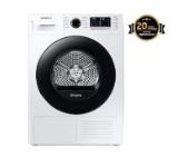 Samsung DV90TA240AE/LE, Tumble Dryer with Heat Pump technology, 9kg, A+++, Wrinkle prevention, OptimalDry, Quick Dry, Smart Check, White