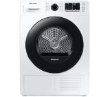 Samsung DV90TA240AE/LE, Tumble Dryer with Heat Pump technology, 9kg, A+++, Wrinkle prevention, OptimalDry, Quick Dry, Smart Check, White