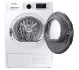 Samsung DV90TA240AE/LE, Tumble Dryer with Heat Pump technology, 9kg, A+++, Wrinkle prevention, OptimalDry, Quick Dry, Smart Check, White
