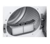 Samsung DV90TA240AE/LE, Tumble Dryer with Heat Pump technology, 9kg, A+++, Wrinkle prevention, OptimalDry, Quick Dry, Smart Check, White