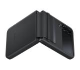 Samsung Flip4 Flap Leather Cover Black