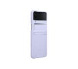 Samsung Flip4 Flap Leather Cover Serenity Purple
