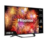 Hisense 43" A63H, 4K Ultra HD 3840x2160, DLED, HDR 10+, HLG, Dolby Vision, DTS Virtual X, Smart TV, WiFi 5GHz, WiFi Direct, BT, Anyview Cast, 3xHDMI, 2xUSB, LAN, CI+, DVB-T2/C/S2, Black