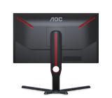 AOC 25G3ZM/BK, 24.5" VA WLED, 1920x1080@240Hz, 1ms GtG, 0.5ms MPRT, 300cd m/2, 3000:1, 80M:1 DCR, AdaptiveSync, FlickerFree, Low Blue Light, Tilt, Height Adjust, Pivot, Swivel, 2xHDMI, DP, USB hub