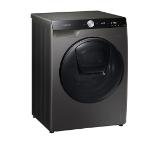 Samsung WD90T754DBX/S7, Washing Machine/Dryer, 9/6 kg, 1400rpm, Energy Efficiency B/E, Spin Efficiency B, Add Wash, Eco Bubble, Bubble Soak, QuickDrive, Air Wash, Hygiene Steam, AI Control, Platinum Silver,Black door
