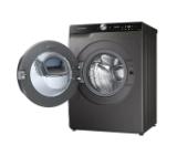 Samsung WD90T754DBX/S7, Washing Machine/Dryer, 9/6 kg, 1400rpm, Energy Efficiency B/E, Spin Efficiency B, Add Wash, Eco Bubble, Bubble Soak, QuickDrive, Air Wash, Hygiene Steam, AI Control, Platinum Silver,Black door