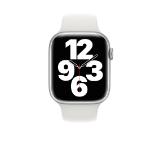 Apple Watch 45mm White Sport Band