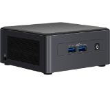 Intel NUC 11 Pro Kit NUC11TNHi3: Intel Core i3-1115G4, Intel UHD Graphics, Dual HDMI 2.0b w/HDMI CEC, Dual DP 1.4a via Type C, Front: 2xUSB 3.2 Rear: 2xUSB 4 (type C), 1xUSB 3.2, 1xUSB 2.0 Internal: 1xUSB 3.2 on m.2 22x42 (pins), 2xUSB 2.0 (headers),