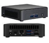 Intel NUC 11 Pro Kit NUC11TNKi7: Intel Core i7-1165G7, Intel Iris Xe Graphics, Dual HDMI 2.0b w/HDMI CEC, Dual DP 1.4a via Type C, Front: 2xUSB 3.2 Rear: 2xUSB 4 (type C), 1xUSB 3.2, 1xUSB 2.0 Internal: 1xUSB 3.2 on m.2 22x42 (pins), 2xUSB 2.0 (heade