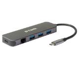 D-Link 5-in-1 USB-C Hub with Gigabit Ethernet/Power Delivery