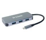 D-Link 6-in-1 USB-C Hub with HDMI/Gigabit Ethernet/Power Delivery