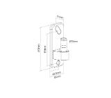 Neomounts by NewStar wall adapter for DS70/DS75-450WH1/2