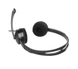 Natec Headset Canary With Microphone Black