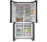 Bosch KFN96AXEA, SER6, Multi-door fridge-freezer, NoFrost, E, 183/91/73, 605 l (405+200), 38d B(C), VitaFresh XXL <0°C>, Home Connect, Black stainless steel