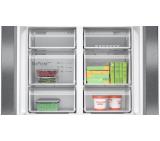 Bosch KFN96AXEA, SER6, Multi-door fridge-freezer, NoFrost, E, 183/91/73, 605 l (405+200), 38d B(C), VitaFresh XXL <0°C>, Home Connect, Black stainless steel