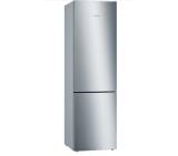 Bosch KGE39ALCA SER6; Comfort; Fridge-freezer LowFrost, C, 201/60/65cm, 337l(249+88), 38dB, VitaFresh, inox EasyClean doors