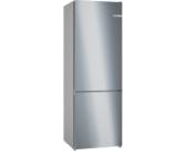 Bosch KGN49AICT SER6; Free-standing fridge-freezer NoFrost, C, 203/70/67cm, 440l(311+129), 35dB, VitaFresh XXL, 0° drawer, Metal back wall with MultiAirflow, Stainless steel