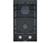 Bosch PRB3A6B70, Gas domino, 30 cm Glass ceramic, FlameSelect, Black