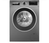 Bosch WGG2440REU, SER6 Washing machine 9kg, A, 1400rpm, 51/71dB(A), AntiStain 4, waveDrum, silver-black grey door, Cast iron grey